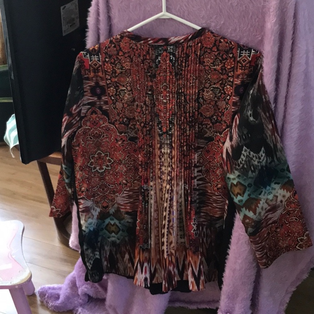 Ranna Gill pleated blouse - Picture 6 of 11